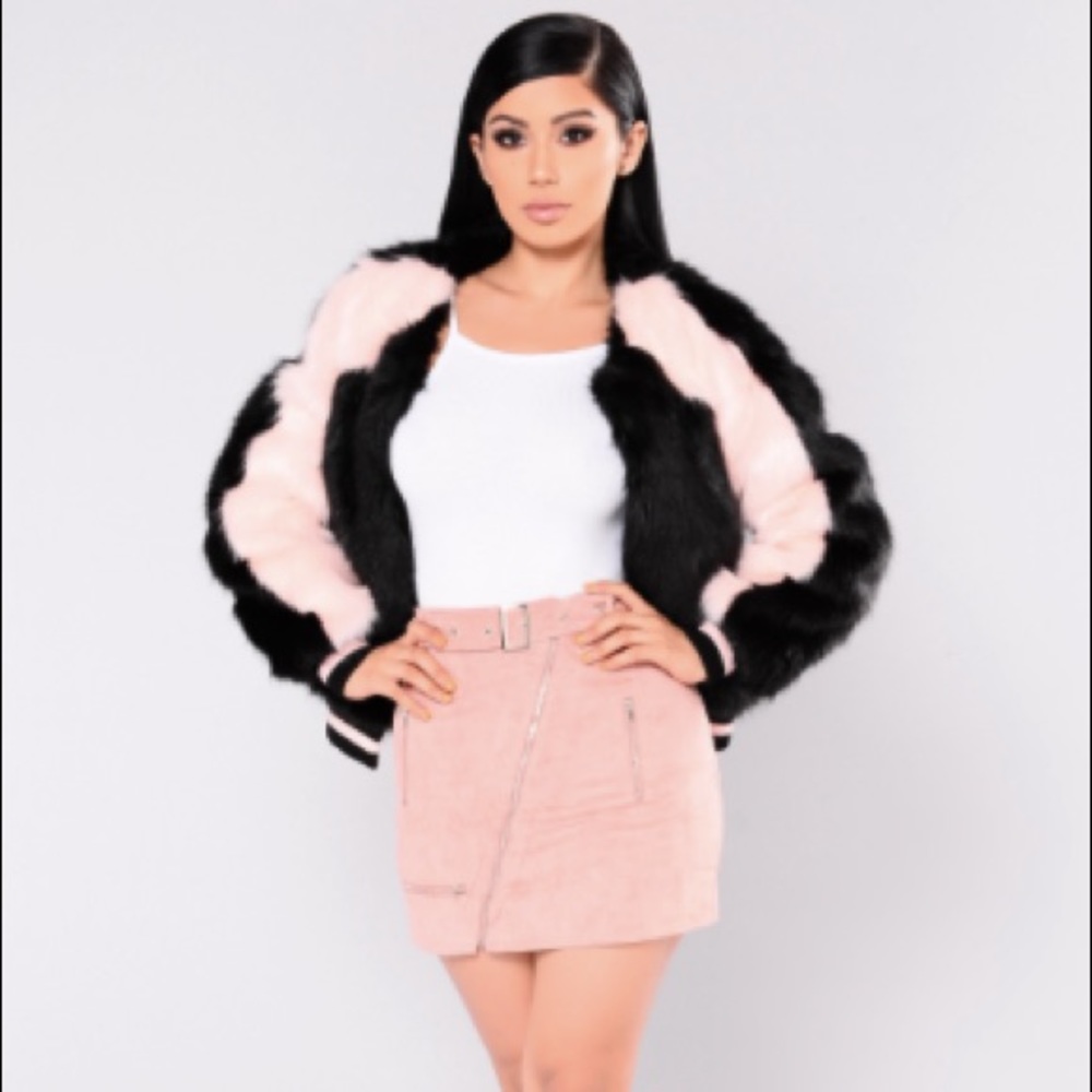 Faux Fur Jacket